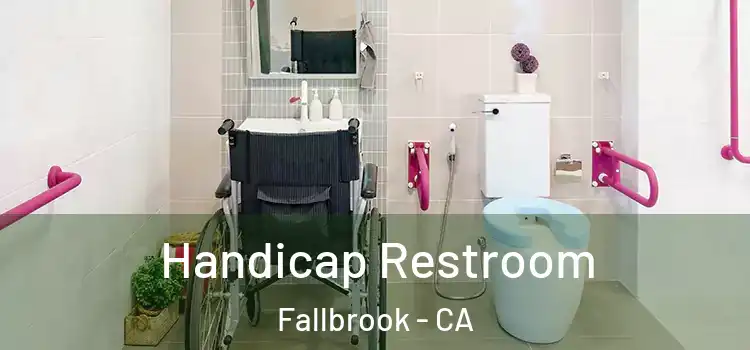 Handicap Restroom Fallbrook - CA